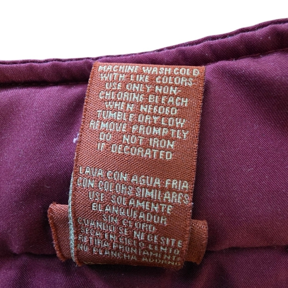 Texas A&M Aggies Jacket Women’s Large Maroon White Puffer Coat - Picture 5 of 7